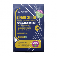 Tilemaster Grout 3000 Highly Flexible Wall & Floor Grout 5kg (Choice of colours)